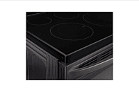 LG Electric Range, 30 inch Exterior Width, Self Clean, Convection, 5 Burners, 6.3 cu. ft. Capacity, Storage Drawer, 1 Ovens, Black Stainless Steel colour