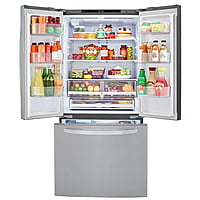 33'' Smudge Resistant French Door Refrigerator with Smart Cooling™ Plus Stainless Steel