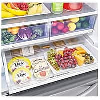 33'' Smudge Resistant French Door Refrigerator with Smart Cooling™ Plus Stainless Steel