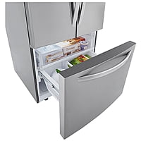 33'' Smudge Resistant French Door Refrigerator with Smart Cooling™ Plus Stainless Steel