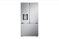 LG French Door Refrigerator, 36 inch Width, ENERGY STAR Certified, Counter Depth, 26 cu. ft. Capacity, Stainless Steel colour Dual Ice Maker, Craft Ice, Air Filter, Cool Guard, UVnano