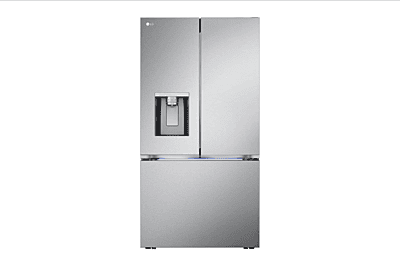 LG French Door Refrigerator, 36 inch Width, ENERGY STAR Certified, Counter Depth, 26 cu. ft. Capacity, Stainless Steel colour Dual Ice Maker, Craft Ice, Air Filter, Cool Guard, UVnano
