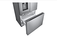 LG French Door Refrigerator, 36 inch Width, ENERGY STAR Certified, Counter Depth, 26 cu. ft. Capacity, Stainless Steel colour Dual Ice Maker, Craft Ice, Air Filter, Cool Guard, UVnano